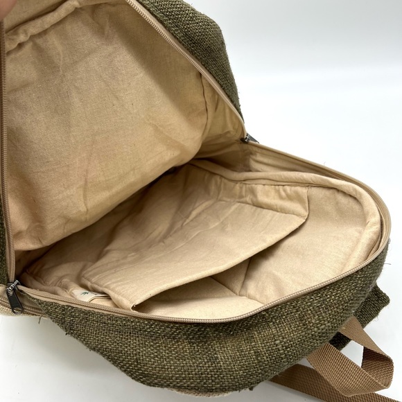 Multi Pocket Hemp Backpack - Picture 11 of 16
